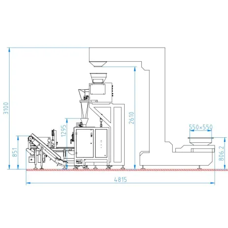 Maszyna  doypack DOY-150 (Premade Pouch)-6